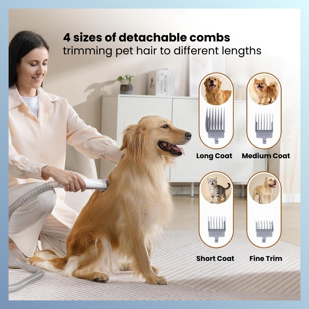 Pawsky™ 2-in-1: Brushes & Vacuums